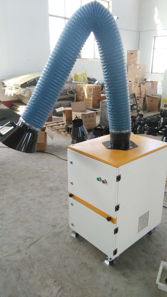 焊煙凈化器環保設備 移動式焊煙凈化器焊煙吸塵器ZH-DH1500